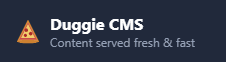 DuggieCMS Blog